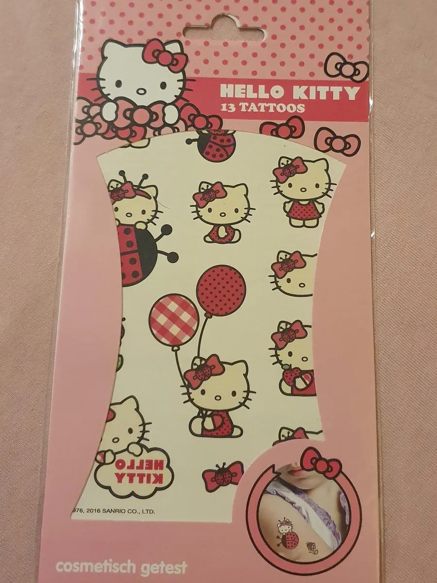 Disney Hello Kitty Tattoos