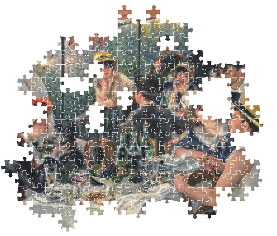 Clementoni Museum Luncheon of the Boating Party Puzzel 1000 Stuks - Multikleur - afbeelding 6 van 6