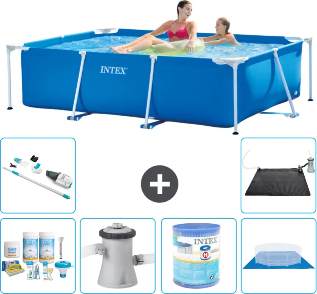 Intex Rechthoekig Frame Zwembad 220x150x60cm