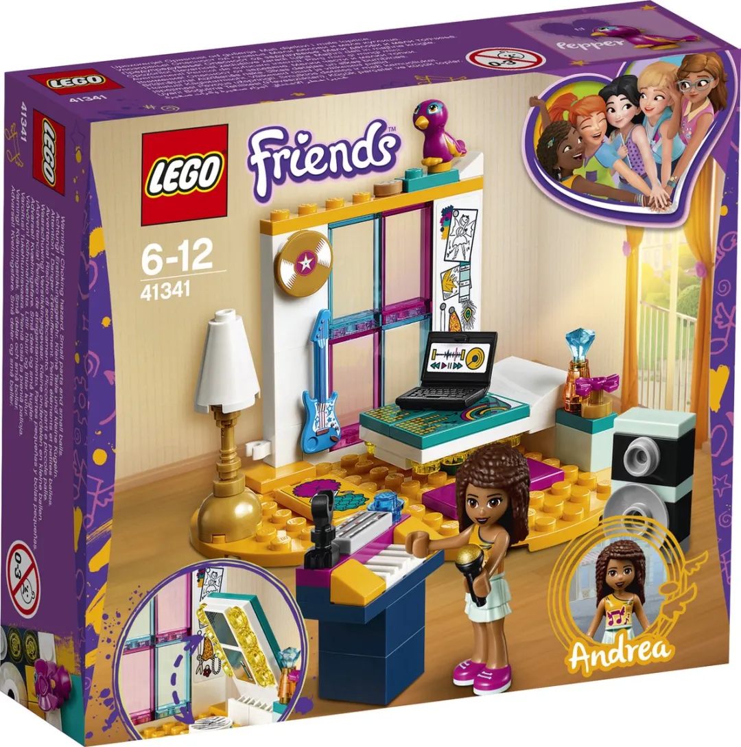 LEGO Friends Andrea's Slaapkamer 41341