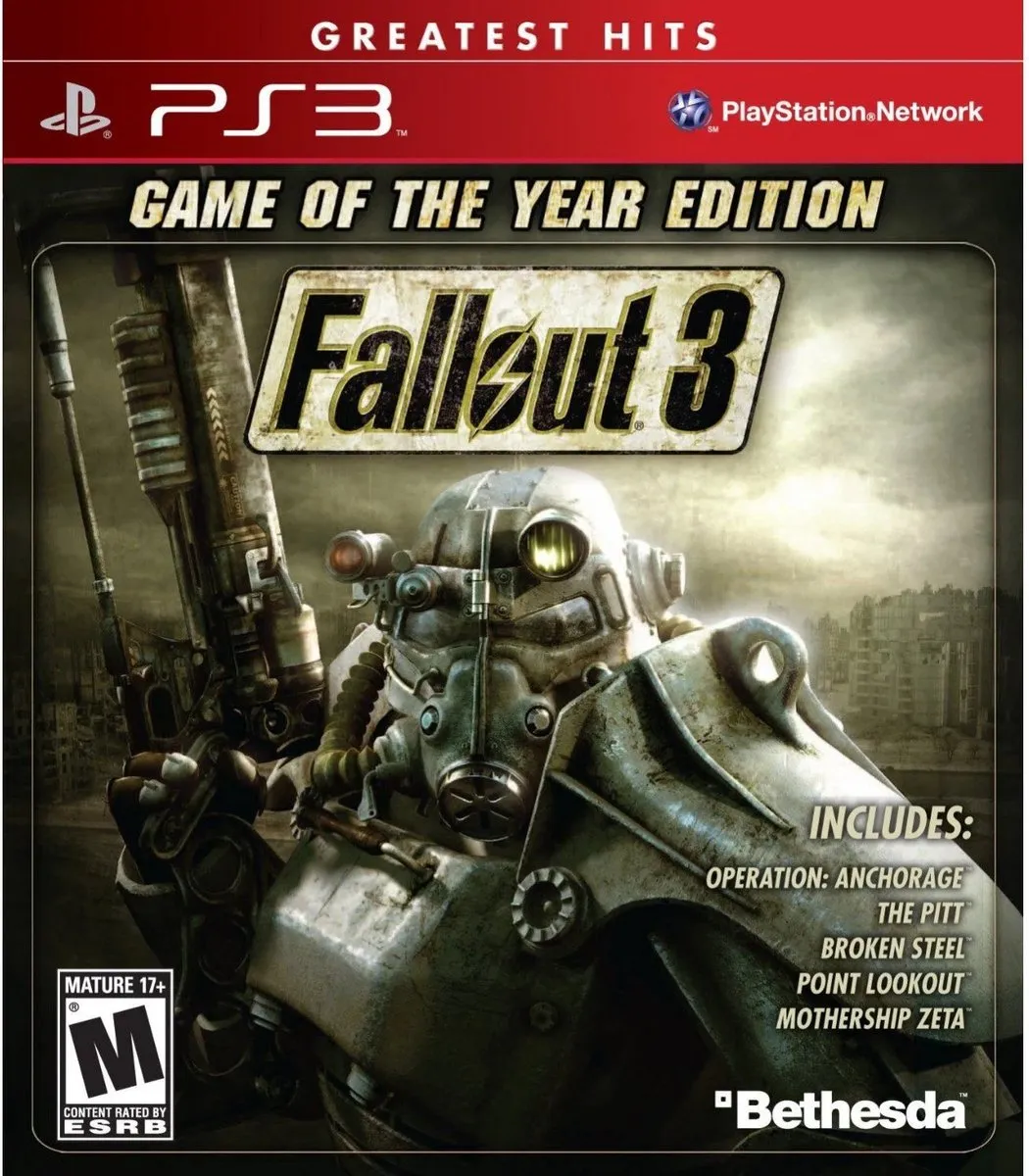 Bethesda Fallout 3 Game of the Year Edition