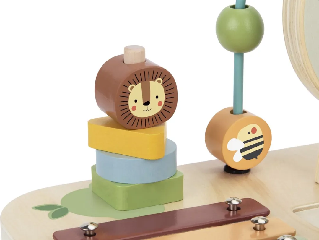 Tooky Toy Houten Activiteitentafel 8-in-1 - Multicolor