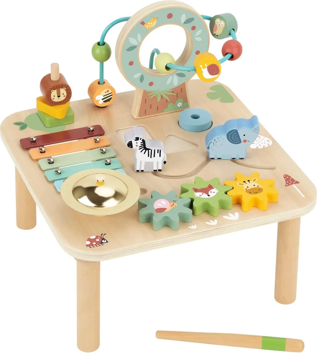 Tooky Toy Houten Activiteitentafel 8-in-1