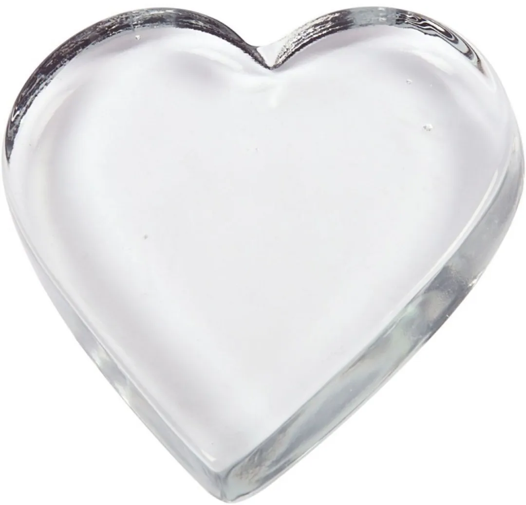 Creativ Company Glazen Hart 9x9cm