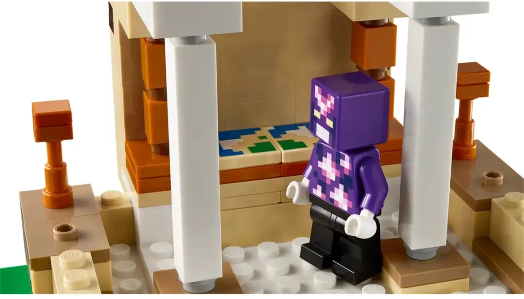 LEGO Minecraft IJzergolemfort 21250 - 868 Stukken