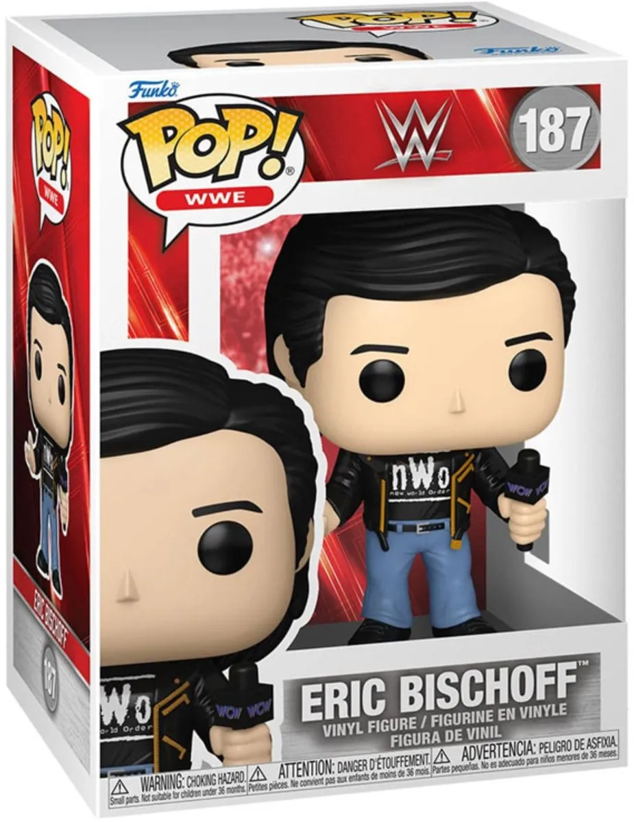 Funko Pop! WWE Eric Bischoff #187 - Multicolor