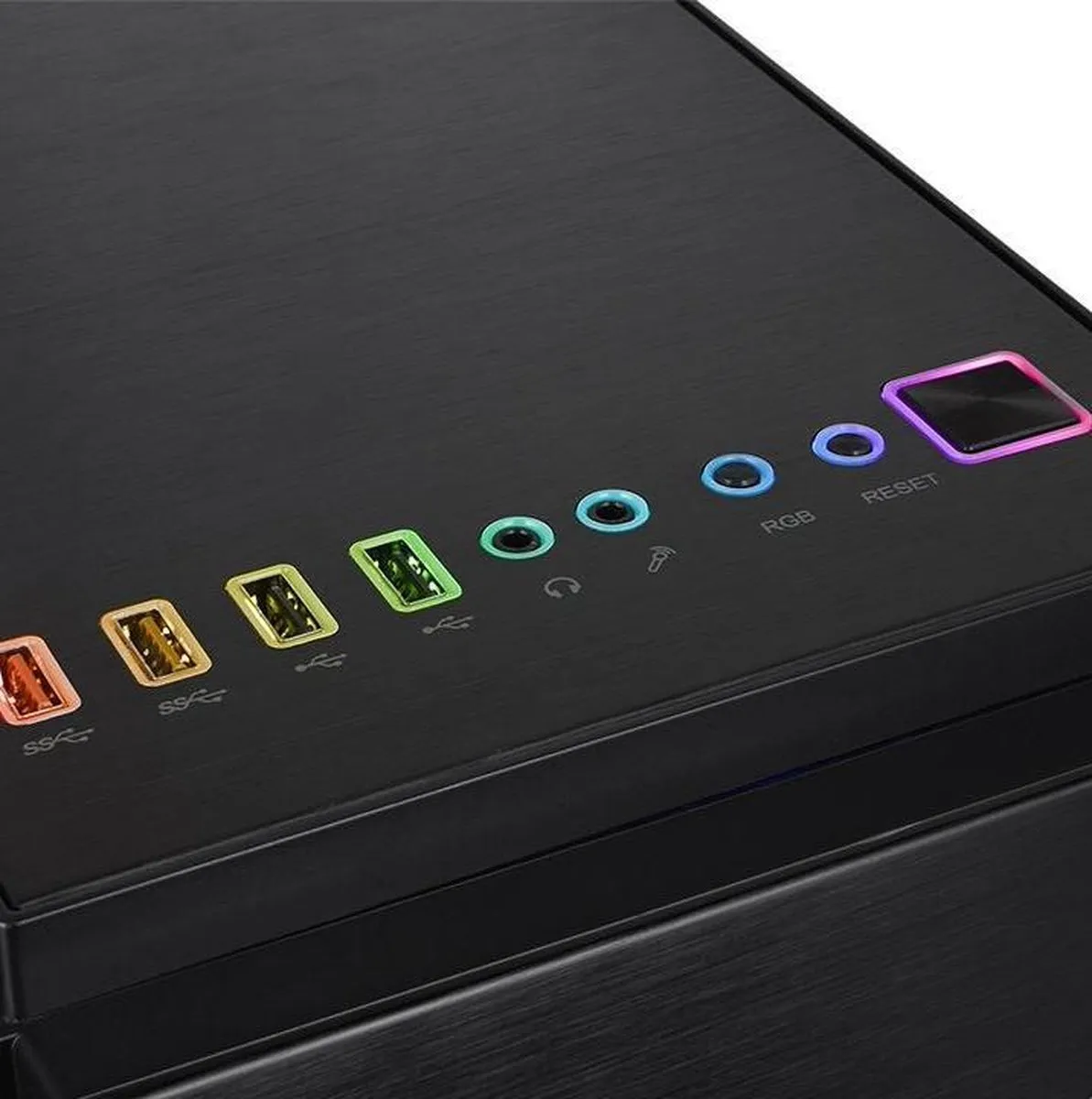 Thermaltake Versa C23 TG RGB - Black