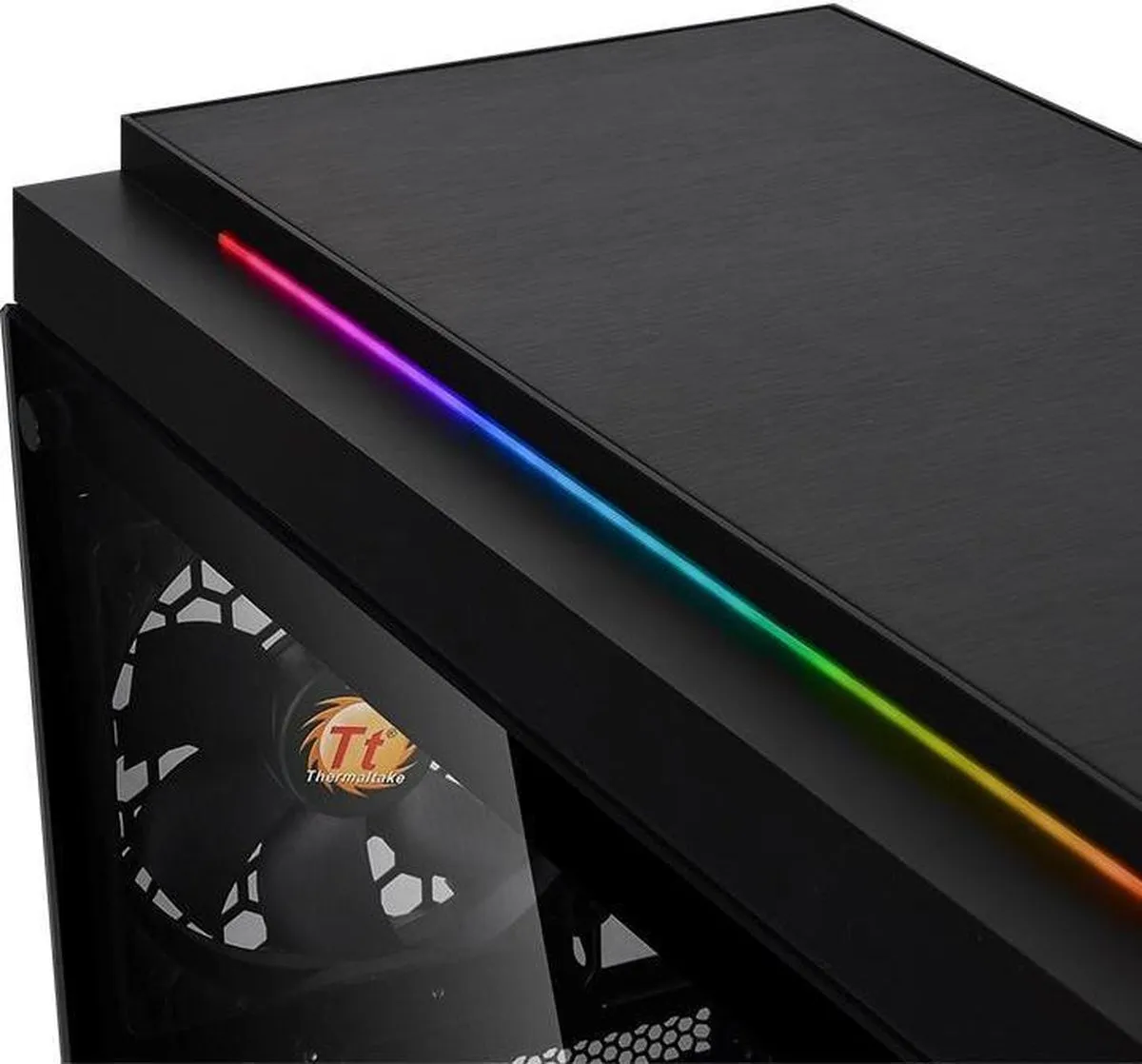 Thermaltake Versa C23 TG RGB - Black
