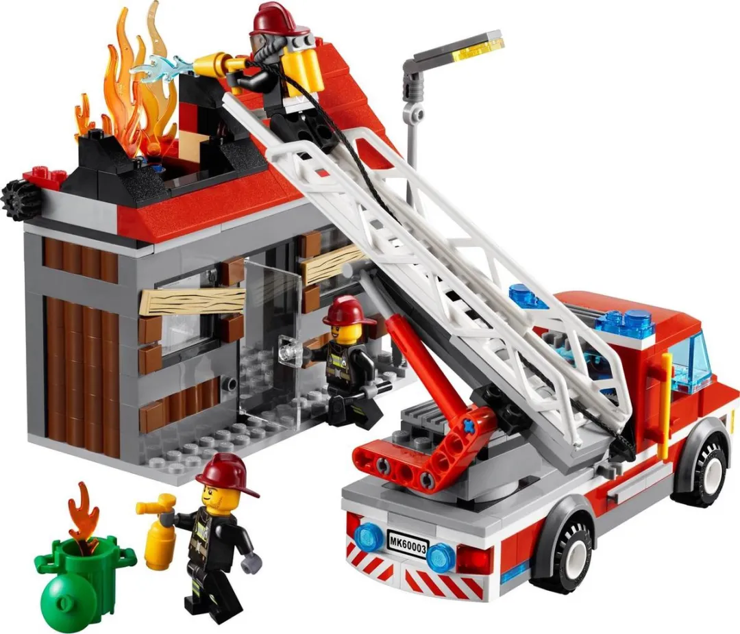 LEGO City Brandalarm 60003 - 301 Stukken