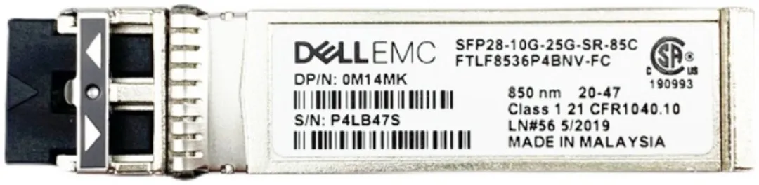 Dell SFP28-10G-25G-SR FTLF8536P4BNV-FC Transceiver