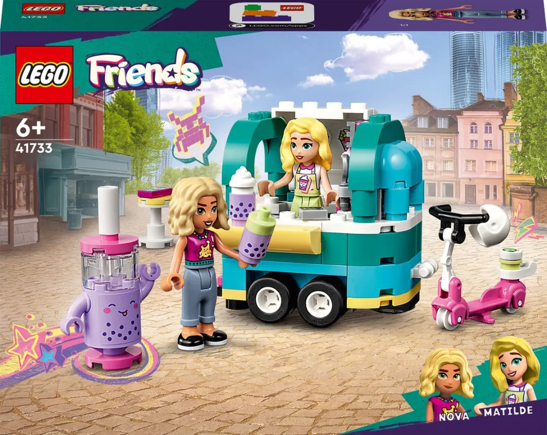 LEGO Friends Mobiele Bubbletea Stand 41733