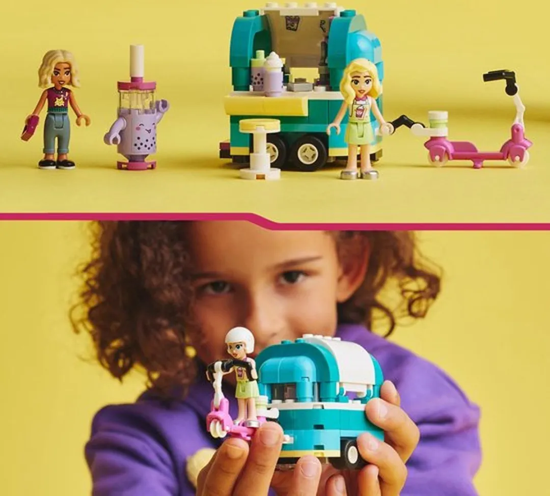 LEGO Friends Mobiele Bubbletea Stand 41733 - Multicolor - afbeelding 4 van 6