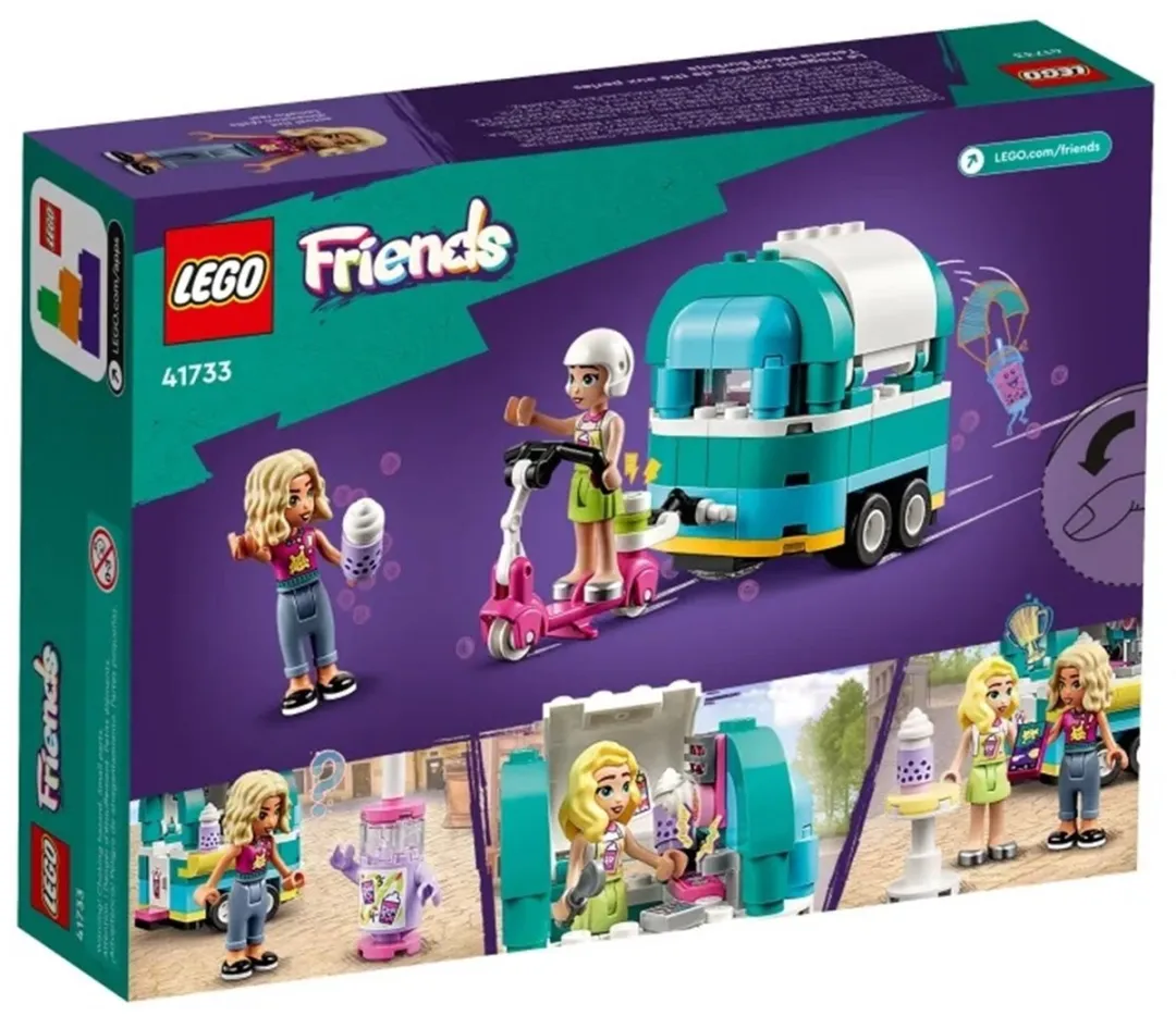 LEGO Friends Mobiele Bubbletea Stand 41733 - Multicolor - afbeelding 3 van 6