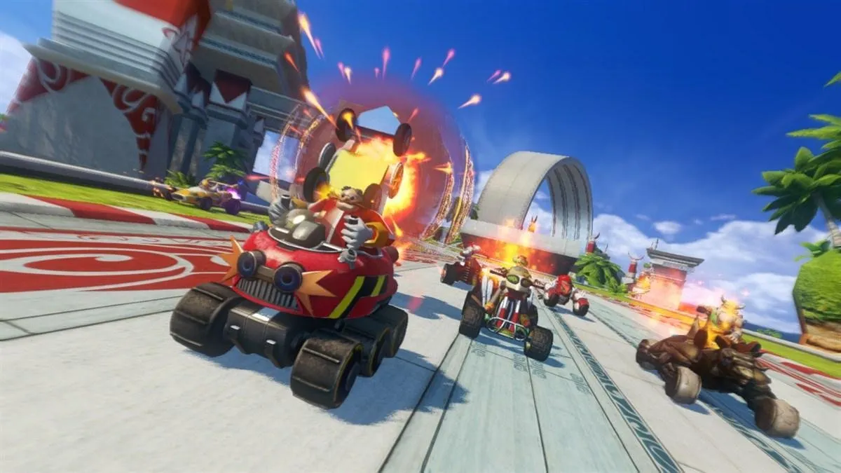 Sega Sonic & All-Stars Racing Transformed - 4 Spelers