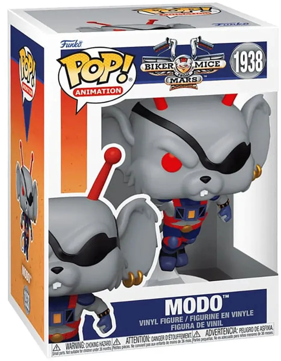 Funko Pop! Biker Mice from Mars Modo #1938 - Multicolor
