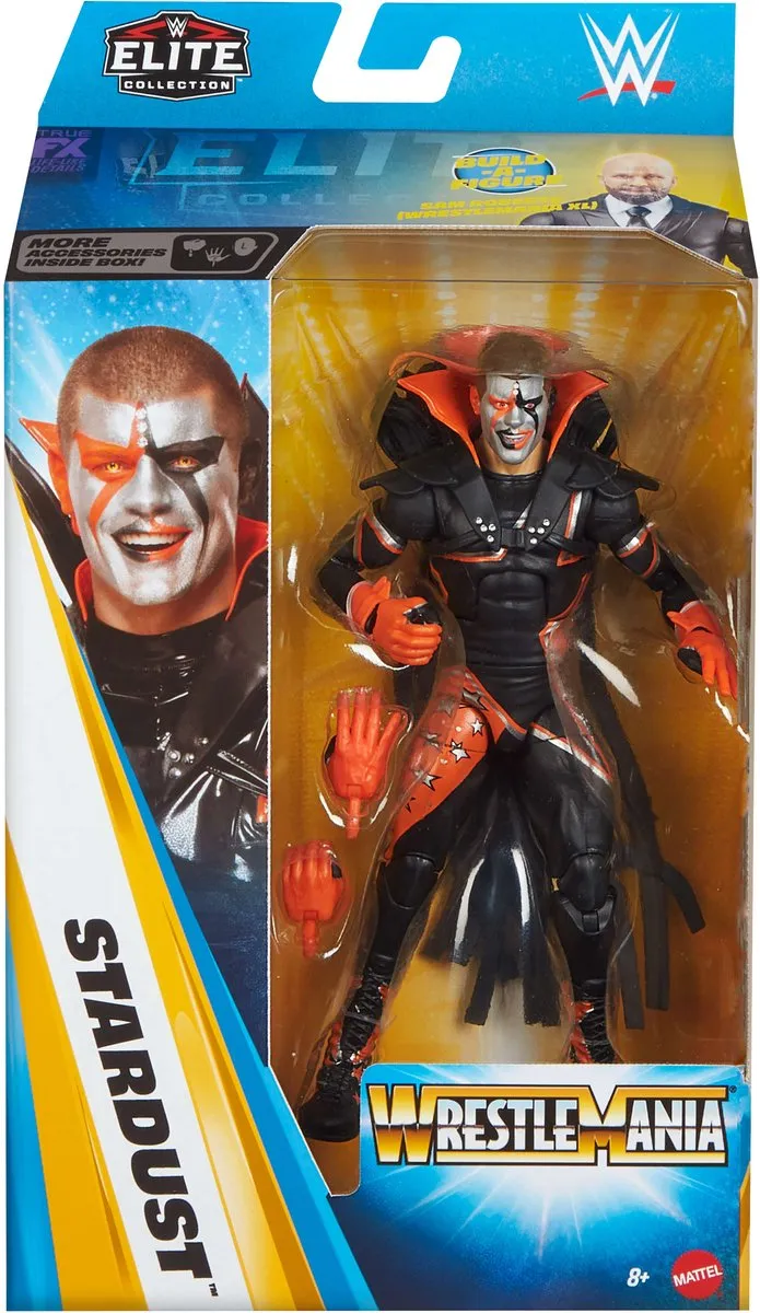 Mattel WWE Stardust Actiefiguur - Multicolor