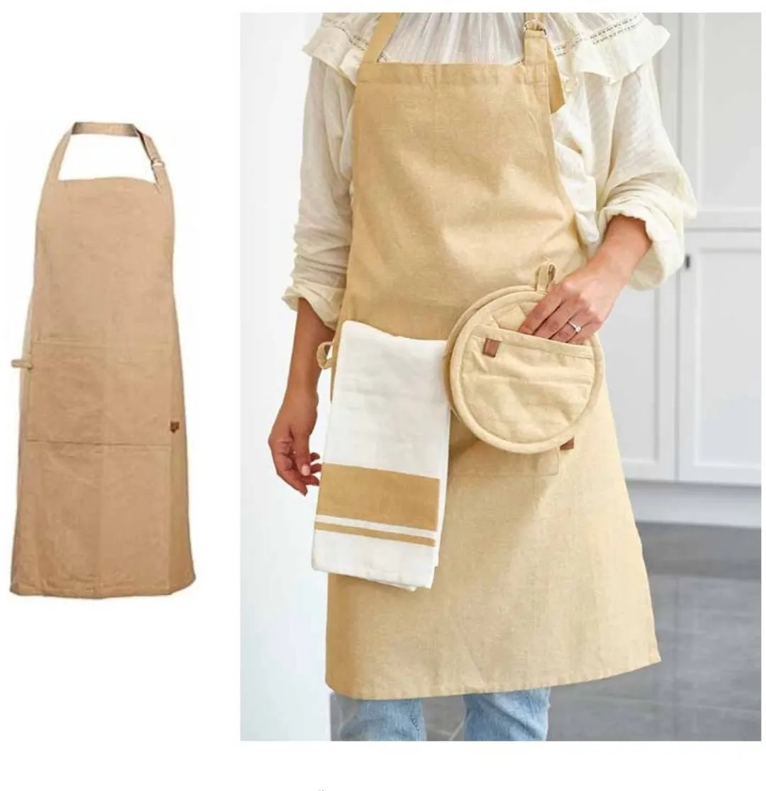 Cosy&Trendy Keukenschort Stoff Amber Gold 5401110265962