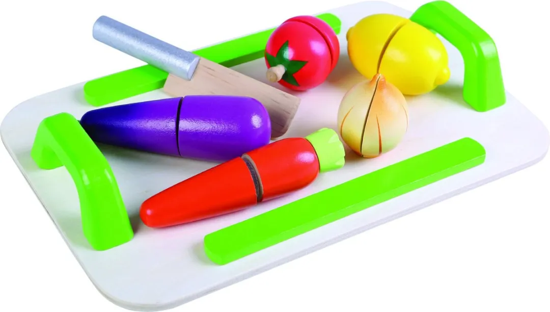 Gerardo's Toys Houten Groenten Snijset 7-delig