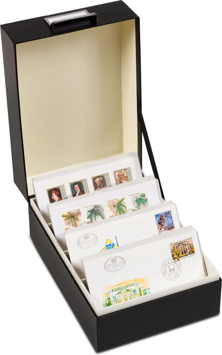 Leuchtturm Archivbox LOGIK C 6 - 3 Vakken - Zwart