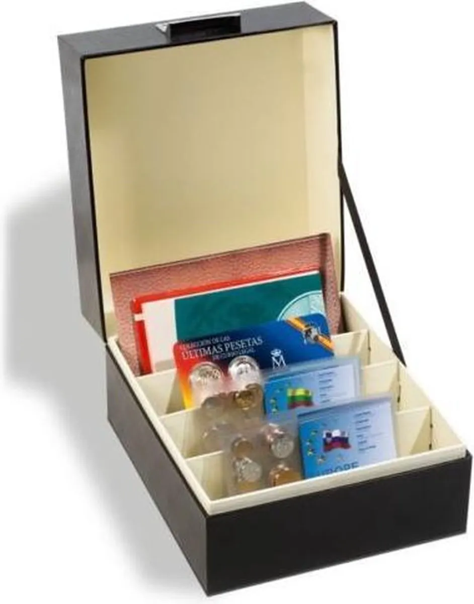 Leuchtturm Archivbox LOGIK C 6 - 3 Vakken - Zwart