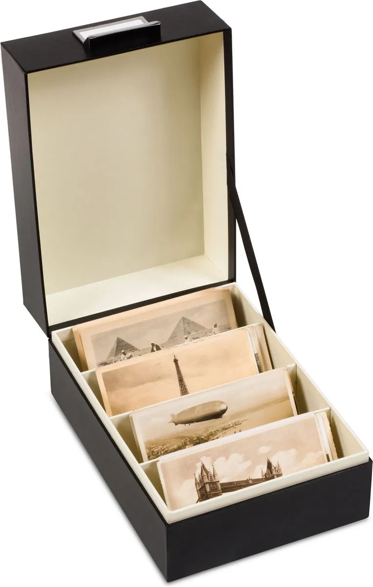 Leuchtturm Archivbox LOGIK C 6 - 3 Vakken - Zwart
