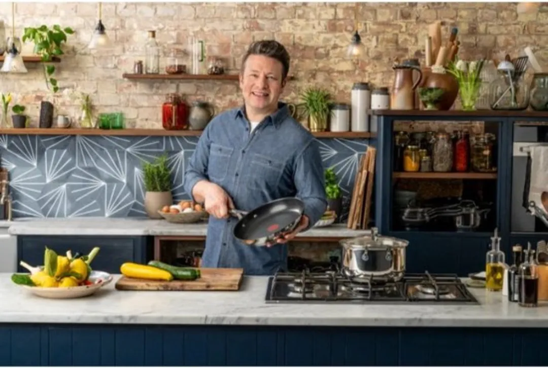 Jamie Oliver by Tefal Kitchen Essentials Pannenset - 3 Stuks Ø20/24/28cm - Inductie - Zilver