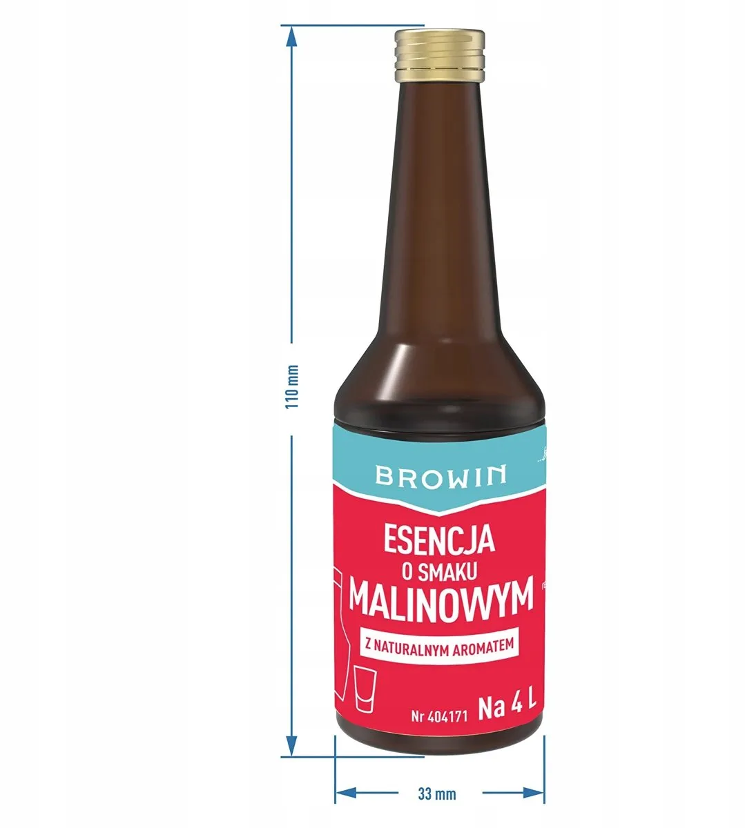 Browin Frambozenlikeur Essentie 40ml - Malinowy