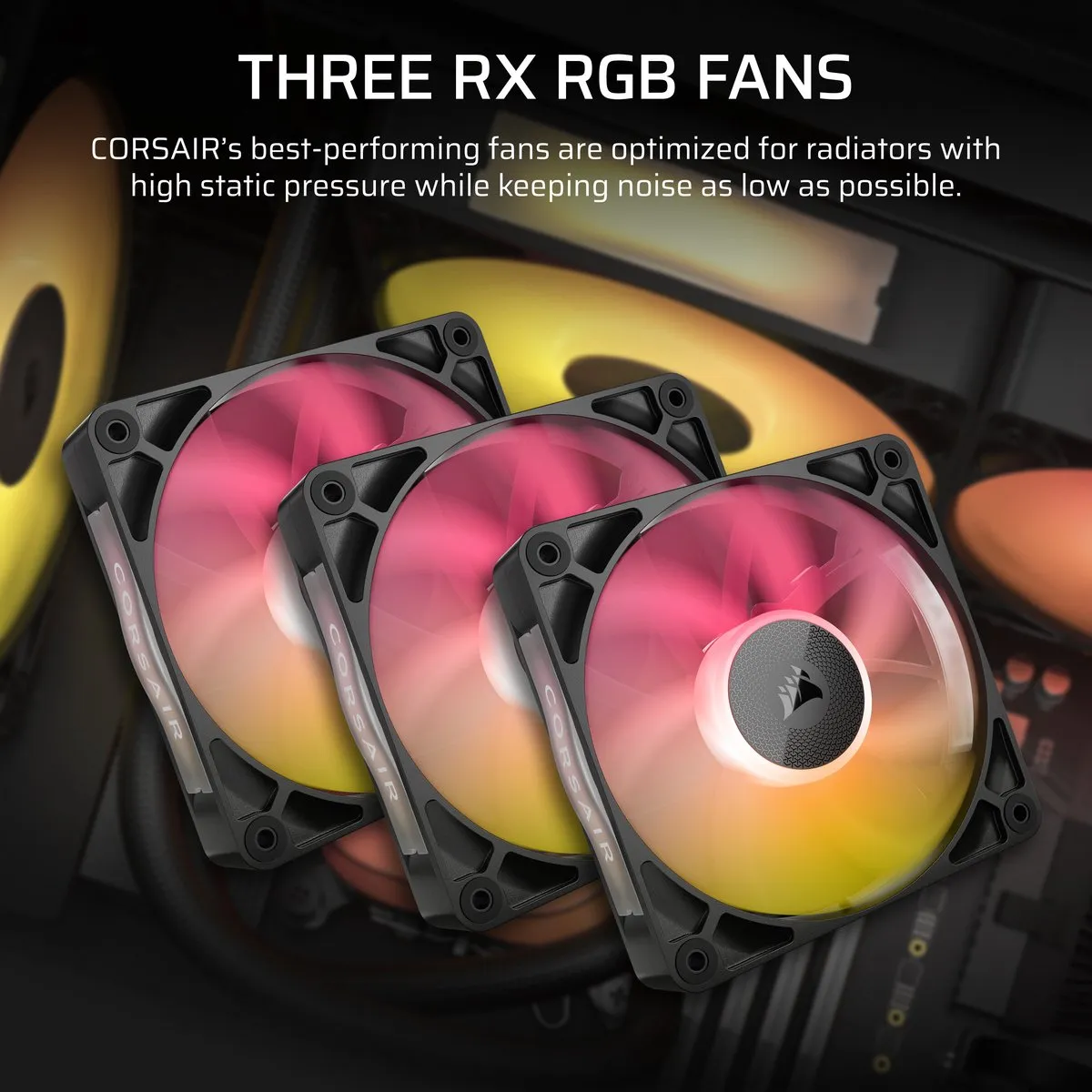 Corsair iCUE Link TITAN 360 RX LCD CPU Koeler - 360mm - 3x RX120 RGB Fans - Zwart