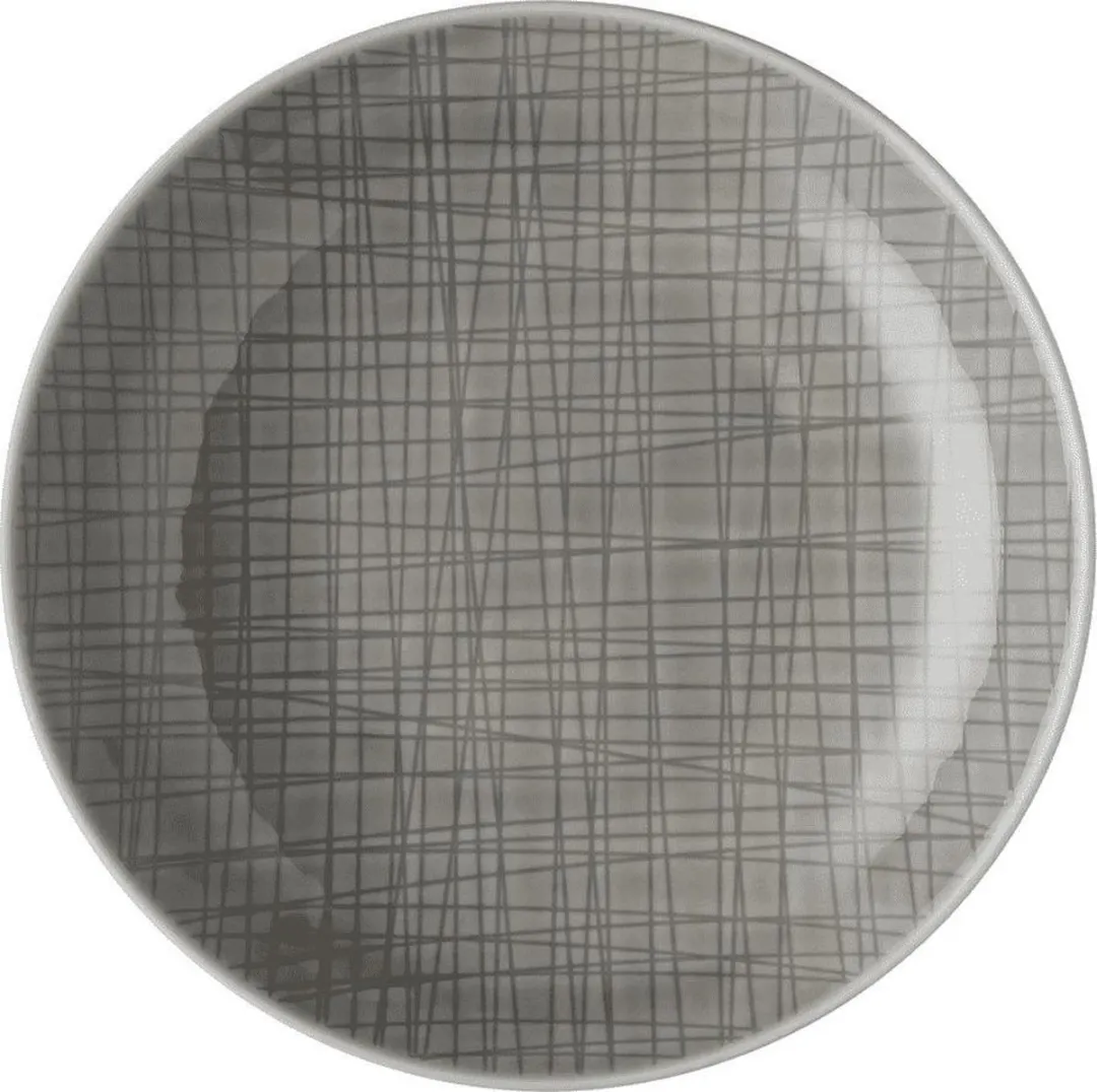 Rosenthal Mesh Mountain Diep bord 19cm - Grijs