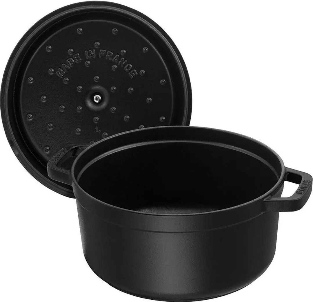 Staub Braadpan/Cocotte 14cm - 800ml - Zwart