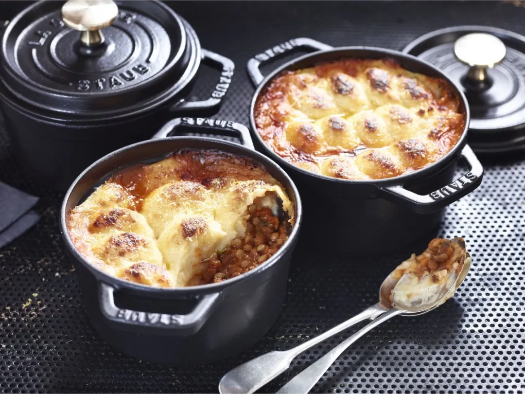 Staub Braadpan/Cocotte 14cm - 800ml - Zwart