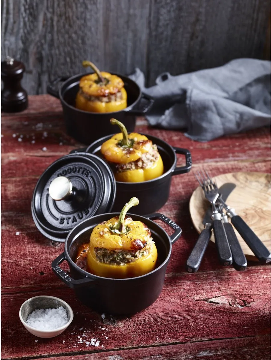 Staub Braadpan/Cocotte 14cm - 800ml - Zwart - afbeelding 6 van 6