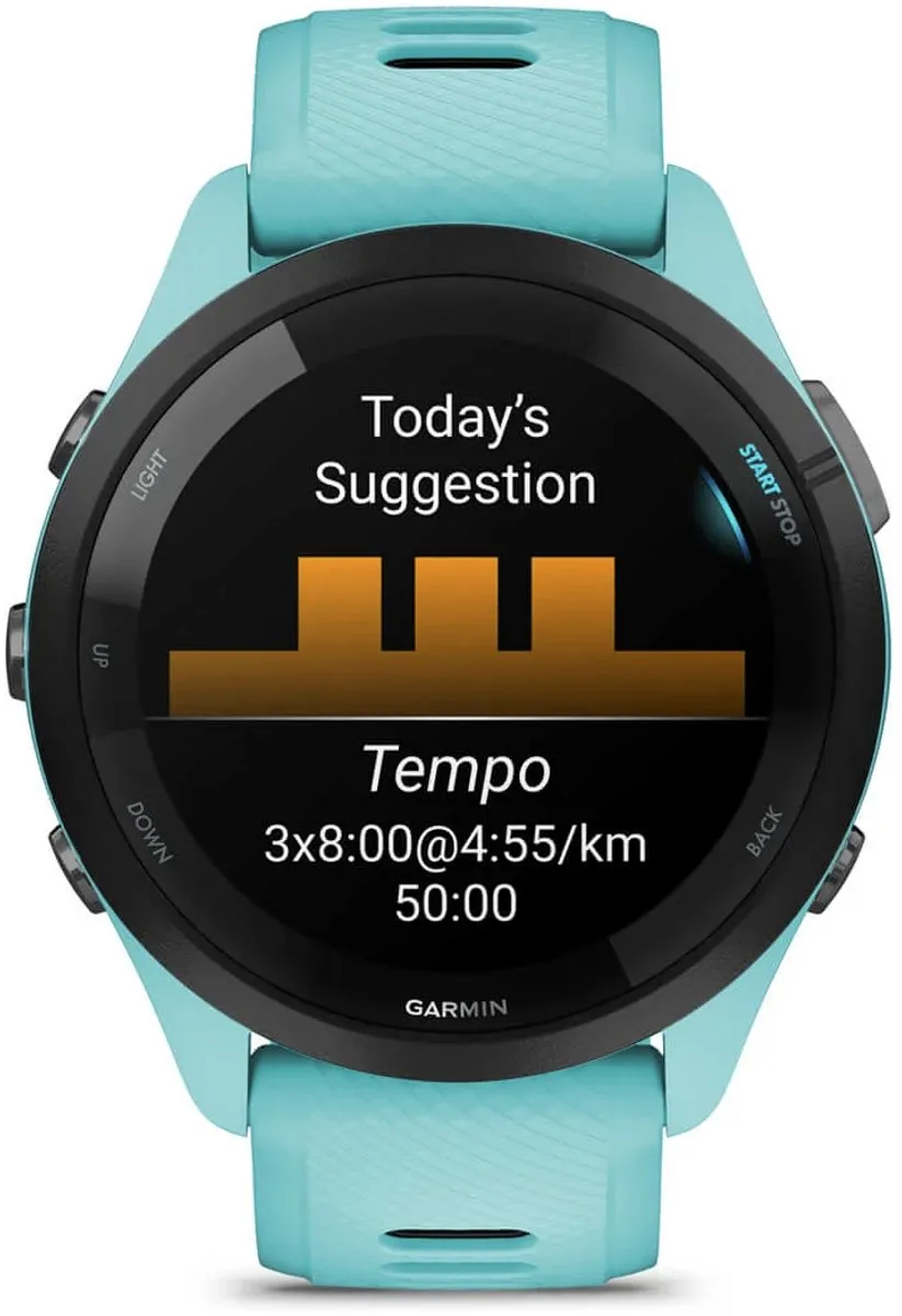 Garmin Forerunner 265 Sporthorloge - 46mm - Blauw - afbeelding 6 van 6