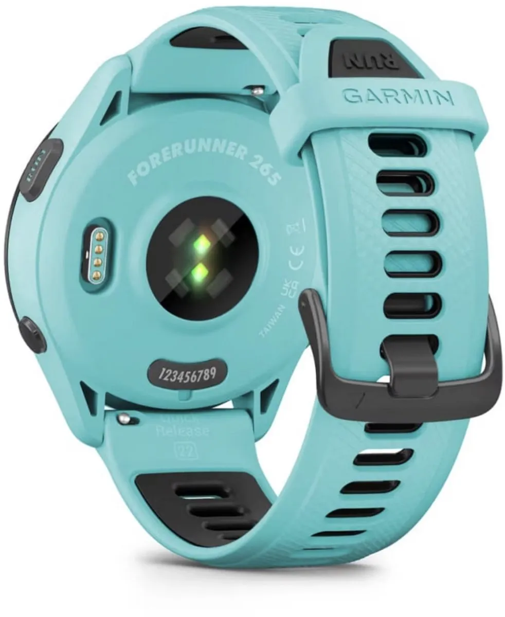 Garmin Forerunner 265 Sporthorloge - 46mm - Blauw