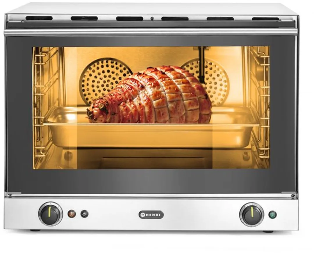 HENDI H100 GN 1/1 Convectieoven - 4x GN 1/1 - 69,9x60,8x55cm - Zilver - afbeelding 6 van 6