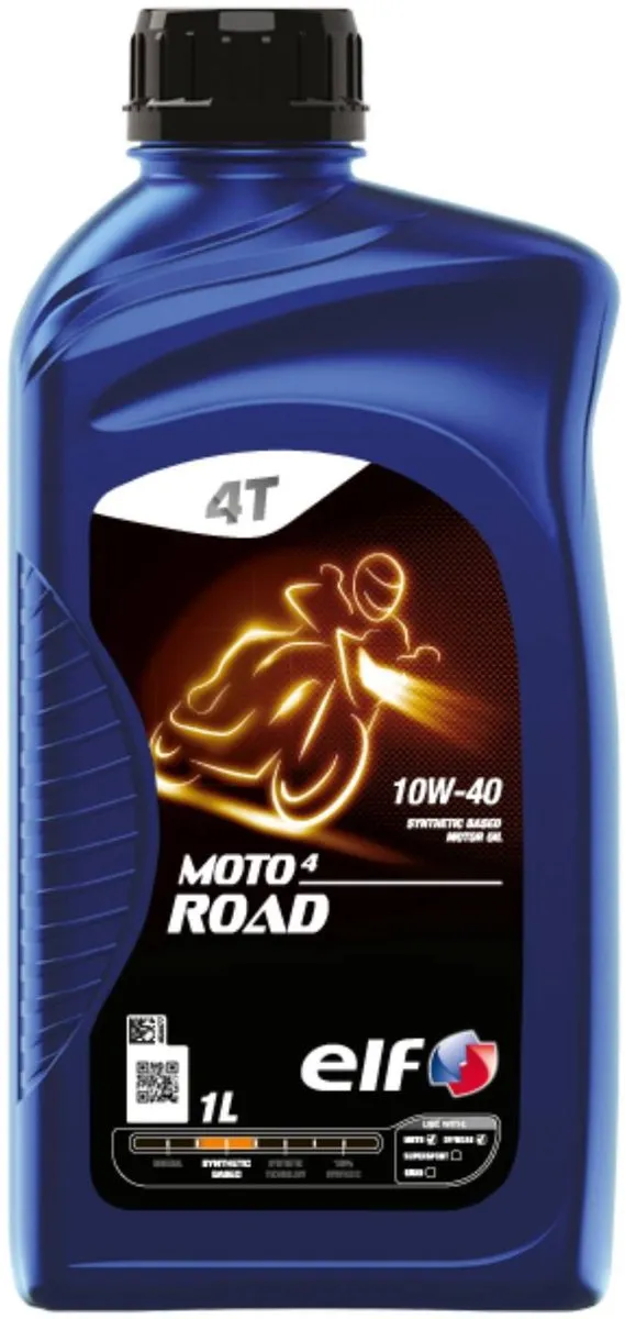 Total Elf Moto 4 Road 10W40 Motorolie 1L