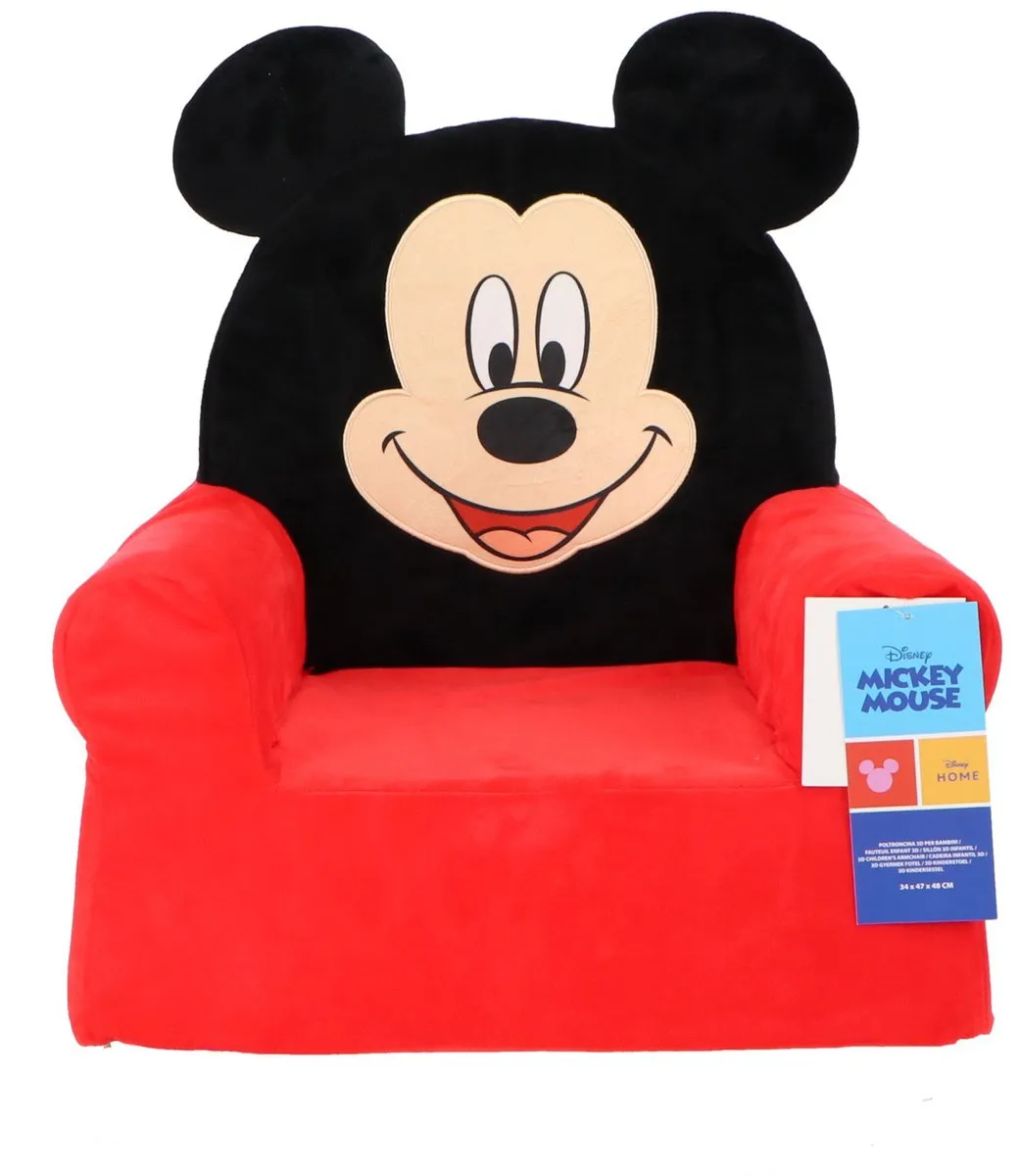 Mickey Mouse Pluche Stoel