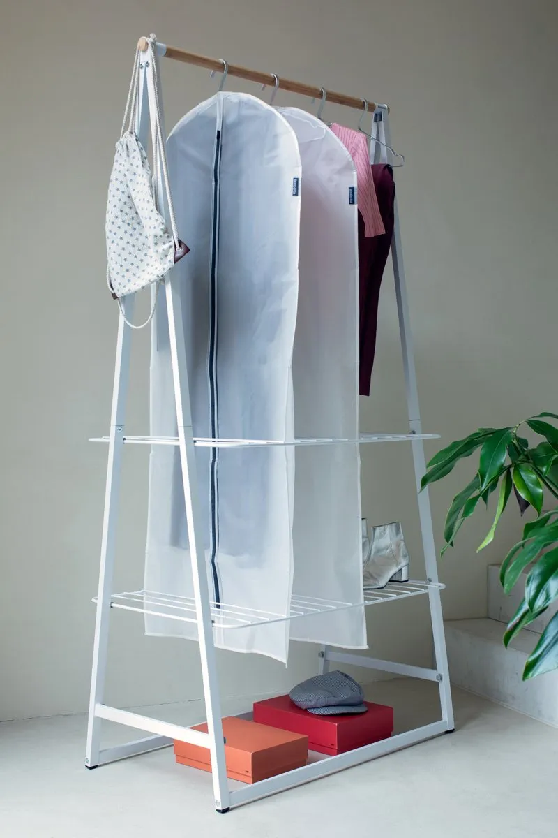 Brabantia Kledinghoezen XL 60x150cm - 2 Stuks - Wit/Grijs - afbeelding 6 van 6