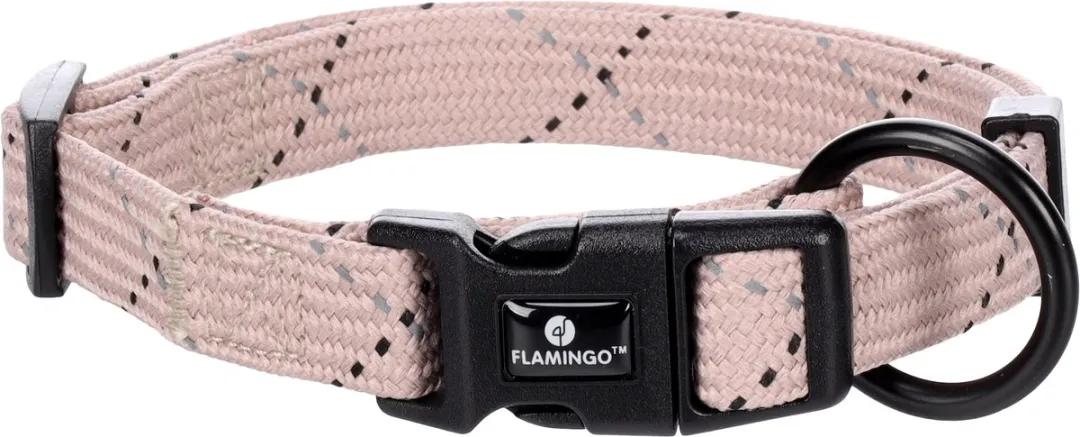 Flamingo Hond Halsband Puppy Dolly Taupe
