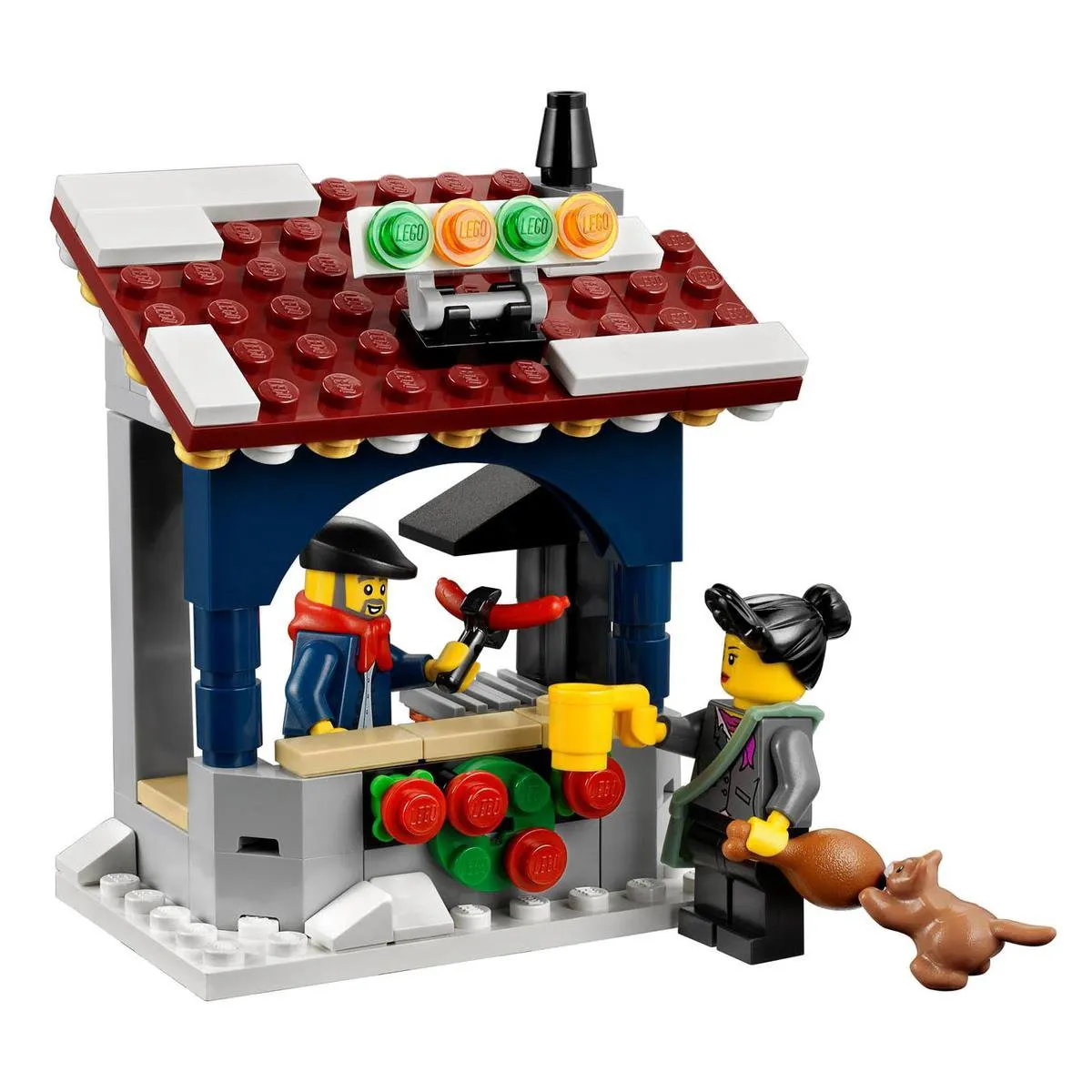 LEGO Creator Expert Winter Village Market 10235 - 1261 Stukken