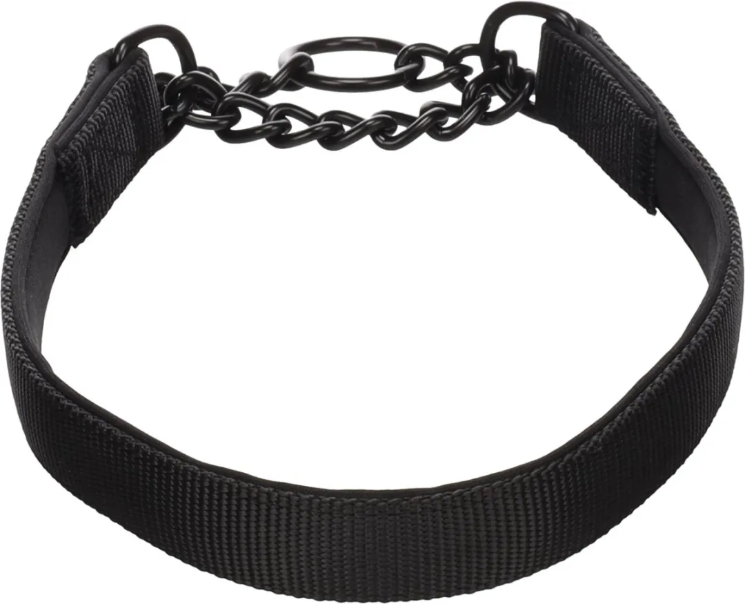 Flamingo Trero Anti-trek Halsband - Zwart M 38-50cm
