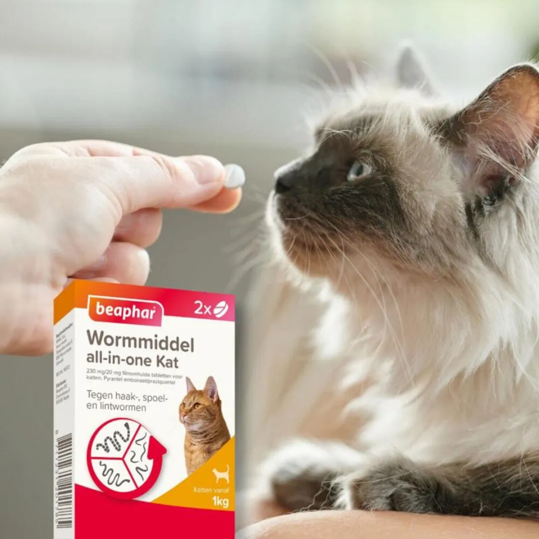 Beaphar All-in-one Ontworming Tabletten Kat - 20 Stuks