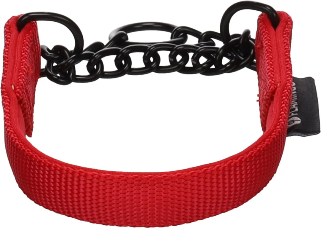 Flamingo Trero Anti-trek Halsband Rood XXXS 24-30cm