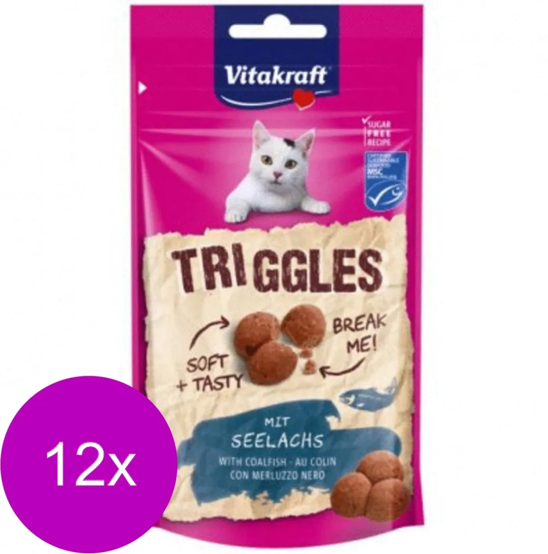 Vitakraft Triggles Koolvis Kattensnack