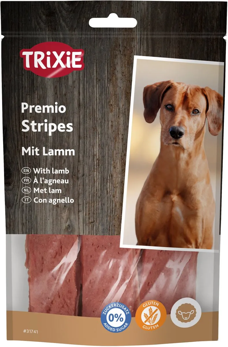 Trixie Premio Lamb Stripes 100g