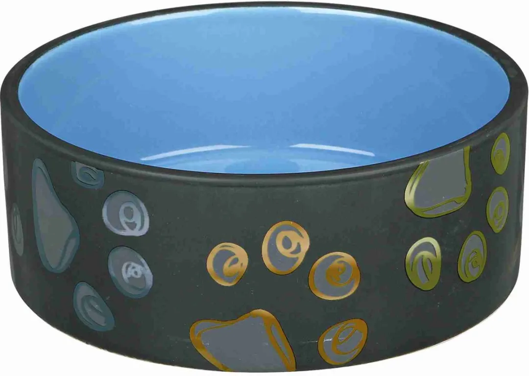 Trixie Jimmy Keramische Voerbak 750ml - ø15cm - Grijs