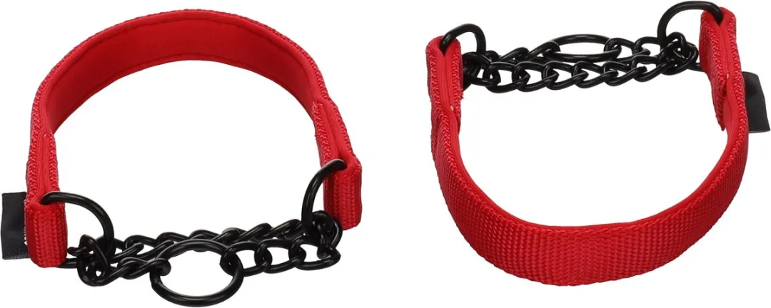 Flamingo Trero Anti-trek Halsband - Rood - L 44-55cm