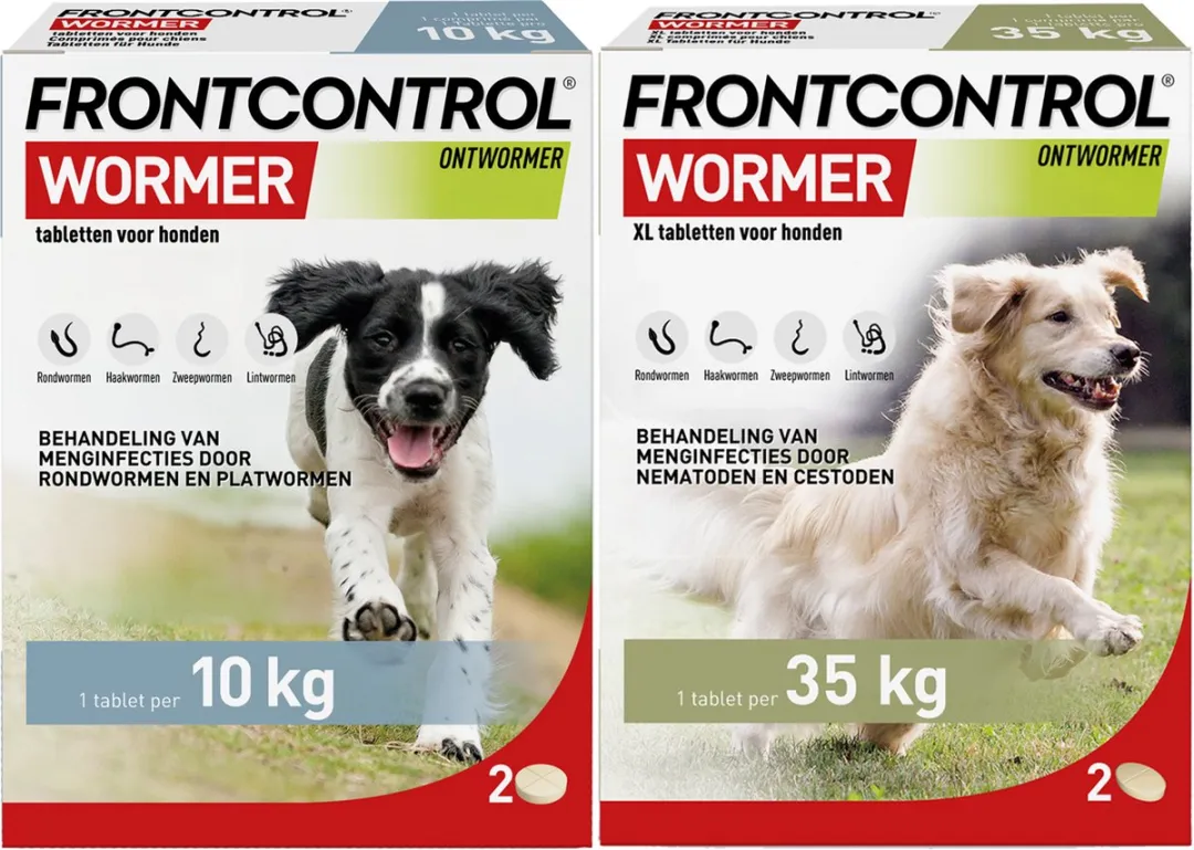 Frontline Frontcontrol Hond XL - 2 Tabletten