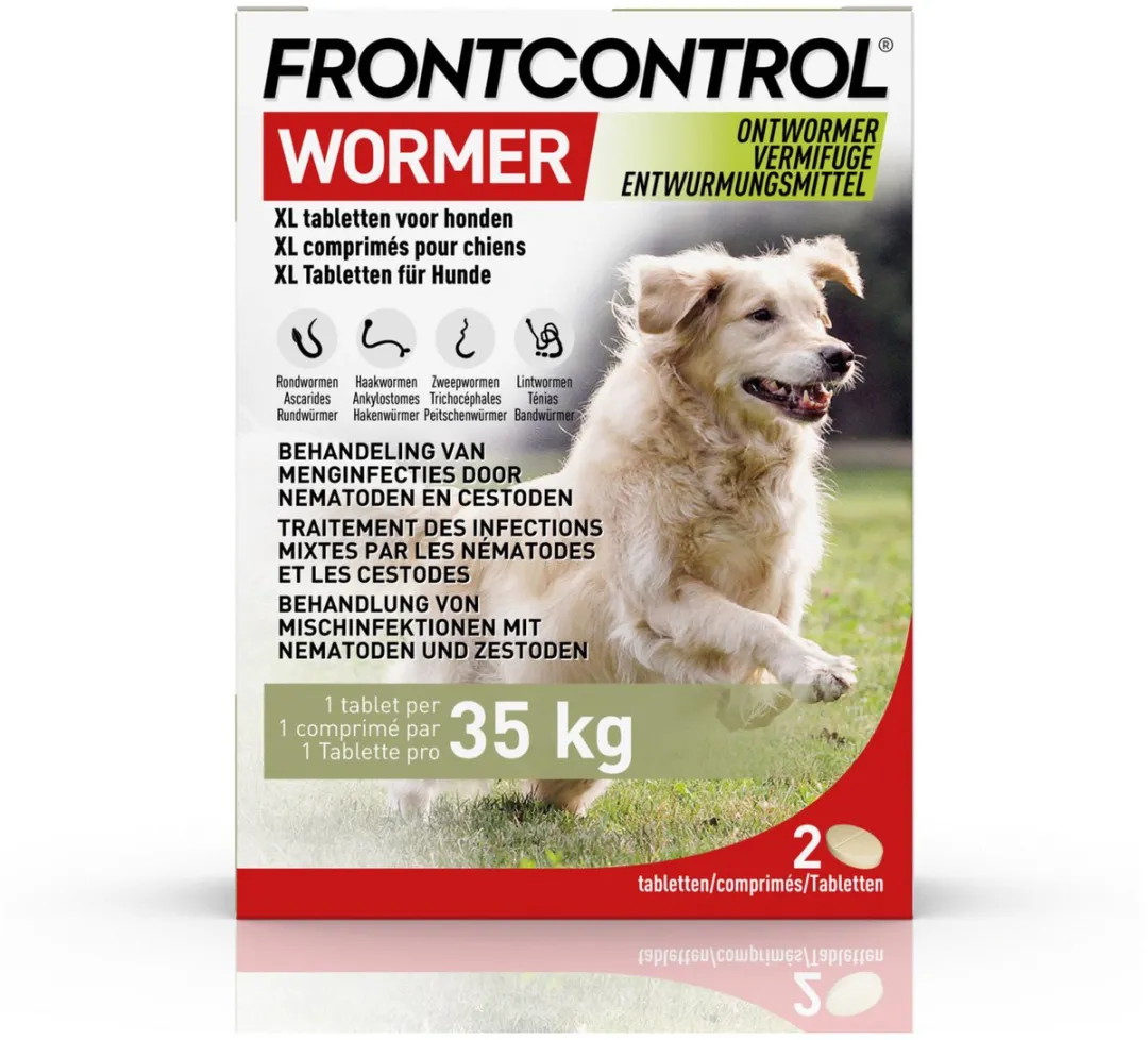 Frontline Frontcontrol Hond XL - 2 Tabletten
