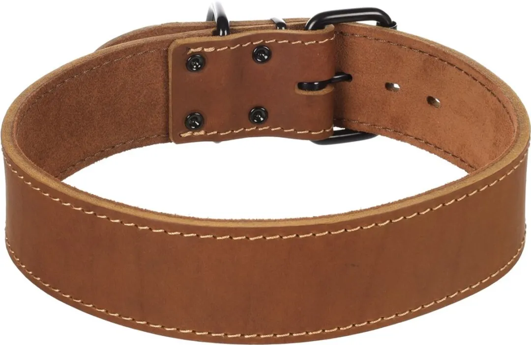 Flamingo Montana Halsband Cognac - 58-68cm